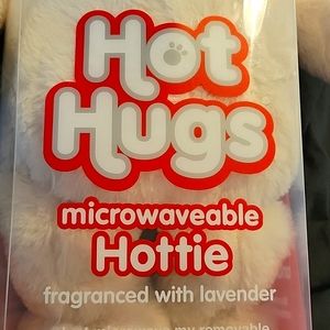 Aroma Home Hot Hugs Microwavable Hottie Pug Dog Plush Lavender NEW